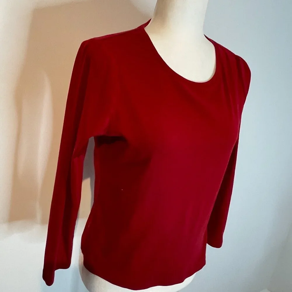 Talbots petite red